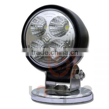 waterproof 12w driving light lamp with Magnetic Base