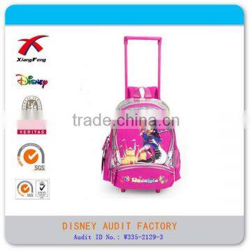 High Quality New ladies Design kids school trolley bag