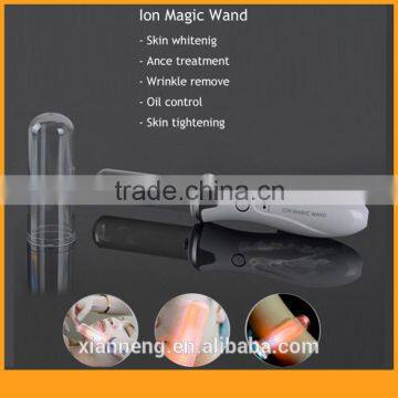 New Skin Rejuvenation Wrinkle Remover Handheld Rechargeable Magic Wand Ion for Spa