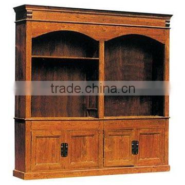 Reproduction vintage chinese classical antique solid wood kitchen cabinet