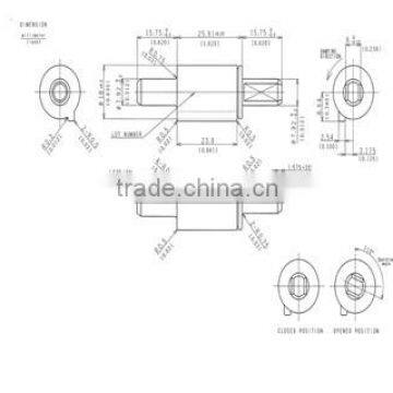Soft Closing Rotary Damper Forauto-sensor Toilet Seat EBO-007 photo-3