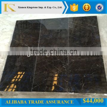 cheap price brown marble portoro gold tile for project