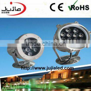 Especial design 12W 24V full color change led fountain light