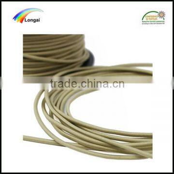 Hotsale high strength polyester round elastic cord rope for garment