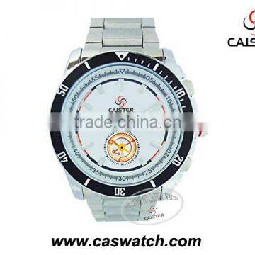 Quartz watch stainless steel bracelet design for men