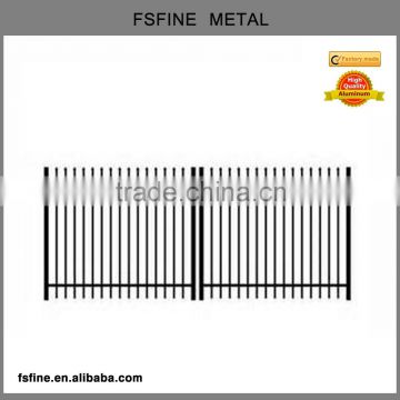 Aluminium profile for fence door fence