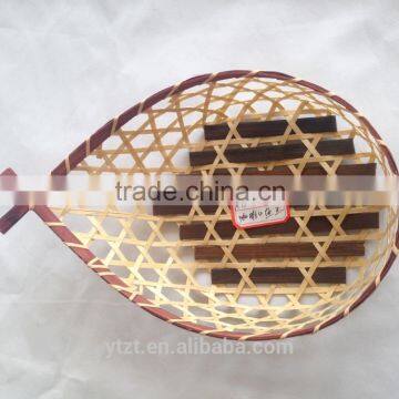 bamboo fruit basket for home storage