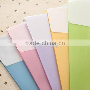 2015 Waterproof Factory Pvc File Bag, Documents Pouch photo-3