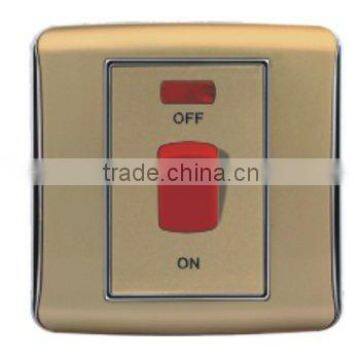 45A DP switch with neon