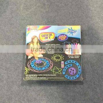 Spiral art chalk fun set