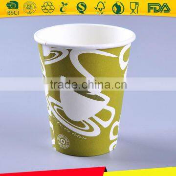 printed paper cups/customized paper cup/black cheap paper cups