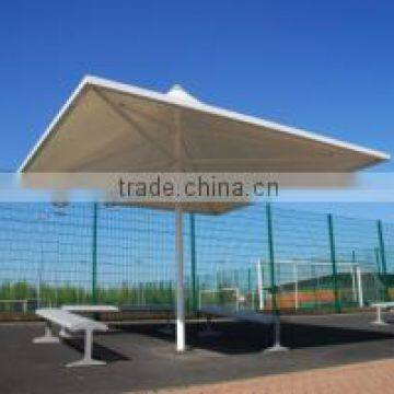 PVC Coated Fabric Textile for Shelter Awning