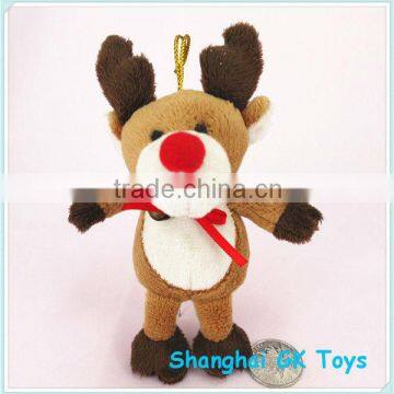 10cm Christomas reindeer Keychain