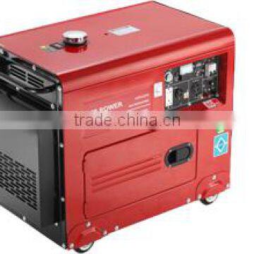 Air cooled 7kva single cylinder open diesel generating sets JDE9500SE