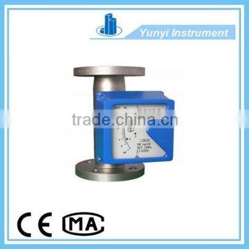 Pointer metal tube flowmeter