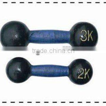 ball head dumbbell cast iron dumbbell