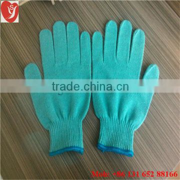 10 guage colored cotton gloves