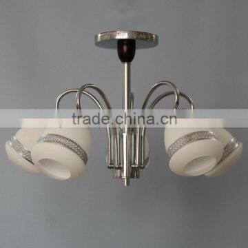 Modern wood guangzhou balls glass lamps chandelier 10071-5