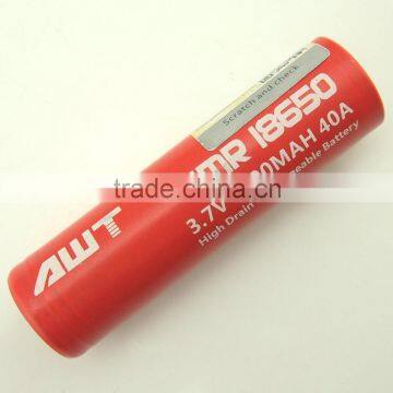 AWT 18650 40A 3000mah 18650 li-ion battery Wismec 200w TC Box Mod Wismec Reuleaux RX200 Mod uwell crown sub ohm tank