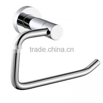 round Brass Chrome Toilet Paper Holder,Roll Holder,Tissue Holder Without Cover