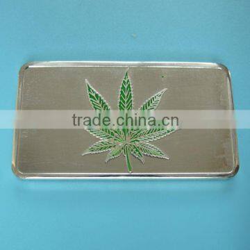 B26 1 oz .100 Mils Silver Plated Green Bar