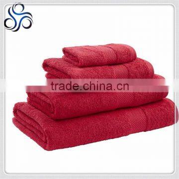 luxury hotel bathroom eco-friendly Egyptian cotton towel set