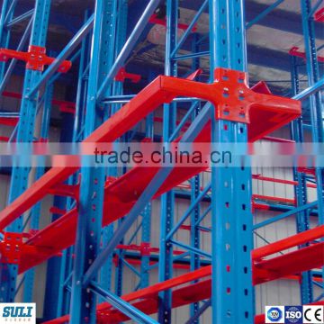 steel drive in racking system