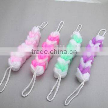 Customized Long Bath Back Pouf Sponge photo-3