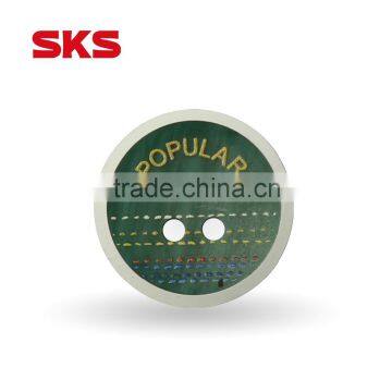 New Design 4 Hole custom garment Resin laser Button