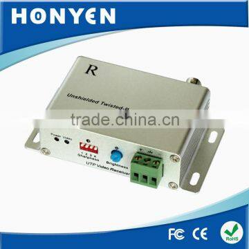 Intelligence video surveillance outdoor video balun active receiver HY-111R