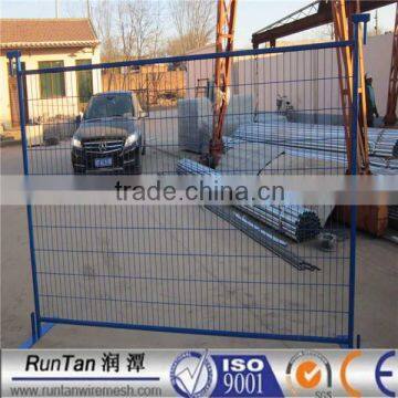 2014 welded construction factory hot dipped galvanized portable fence