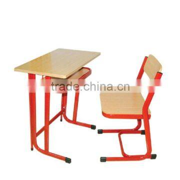 Wood Student Desk and Chair