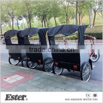 ESTER CE approved electric Rickshaw for Passengers