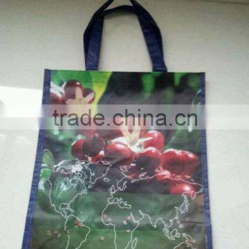 R-PET shopping bag 100% recycle plastic