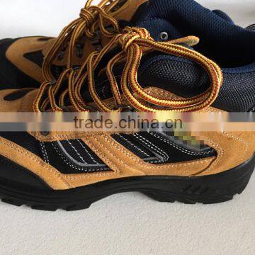 Safety shoe Type and Steel Toe Feature steel toe anti static safety shoe, middle cut, HW-2007