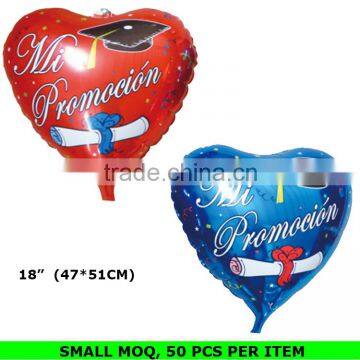 Wholesale 18" Heart Foil Balloon Graduation Party Decoration