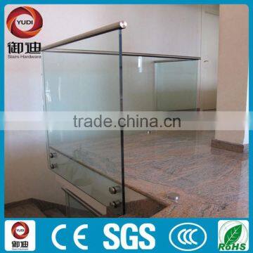 aluminium u channel stair glass railing prices in foshan