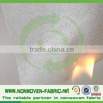 nonwoven fabric raw material fire resistant