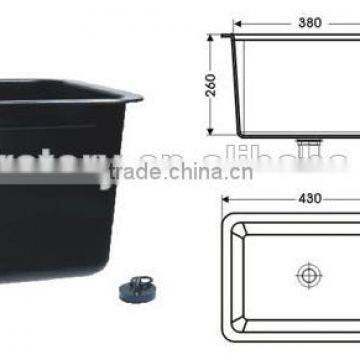 Lab profession fitting acid resistant PP sink