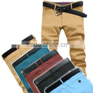 chino pants - mens chino jogger pants with cuffs - mens khaki chino pants - drop crotch chino pants - wholesale Mens Cotton Sli