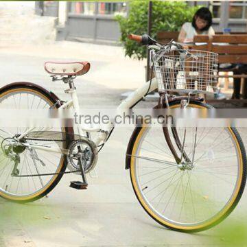 2015 24''26''single speed folding/ city bike/bicycle/cycling for lady