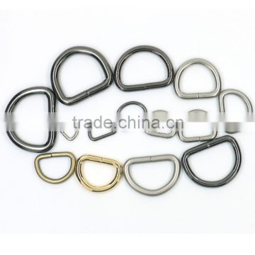 Cheap fashion metal d ring for bags