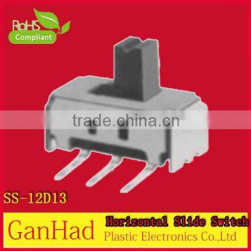 High quality 1P2T 0.3A 50V DC slide switch