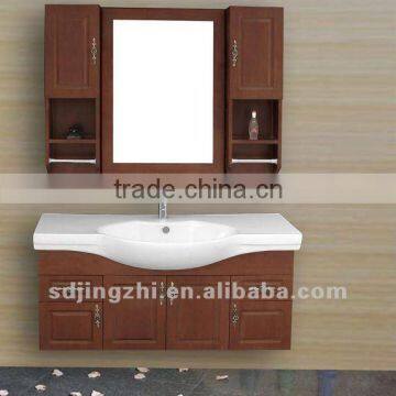 hot sale solid wood furniture bathroom cabinets design