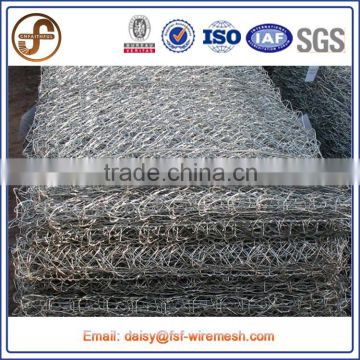 Factory price hot-dip galvanized low carbon small hole expanded gabion box / gabion wire mesh box