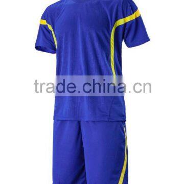 2016 new style football uniform wholesale from china mens short sleeve soccer jersey