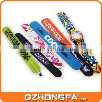 Wholesale Custom Silicone Slap Bracelets