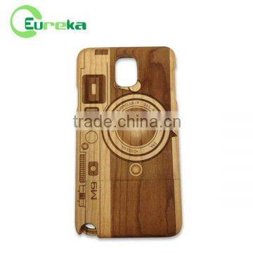 Wholesale custom separated style bamboo wood case for Samsung note 3 N9000 N9005