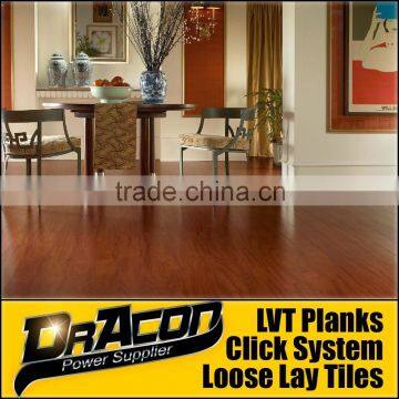 2mm Wood Grain Vinyl PVC Plank Flooring