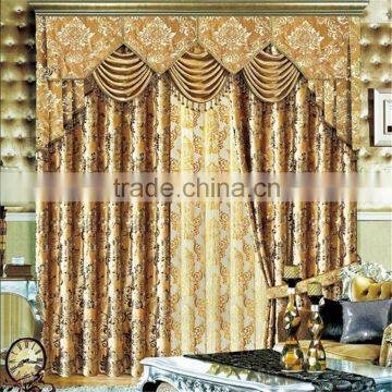 European style luxury dubai curtain fabric for door curtain                        
                                                Quality Choice